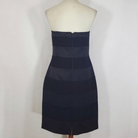 White House Black Market Black Strapless Dress - Picture 3 of 8